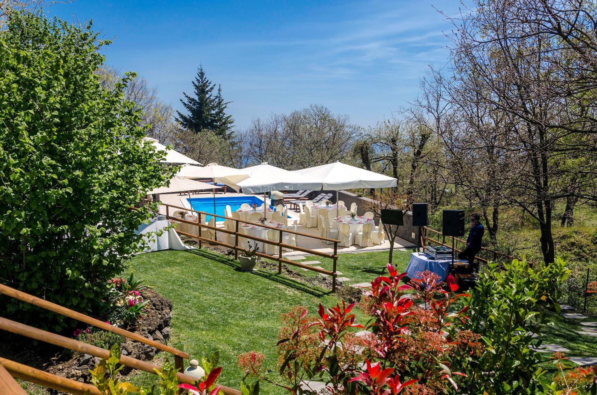 Villa Del Gelso Chalet Nel Parco Delletna Mascali Buitenkant foto