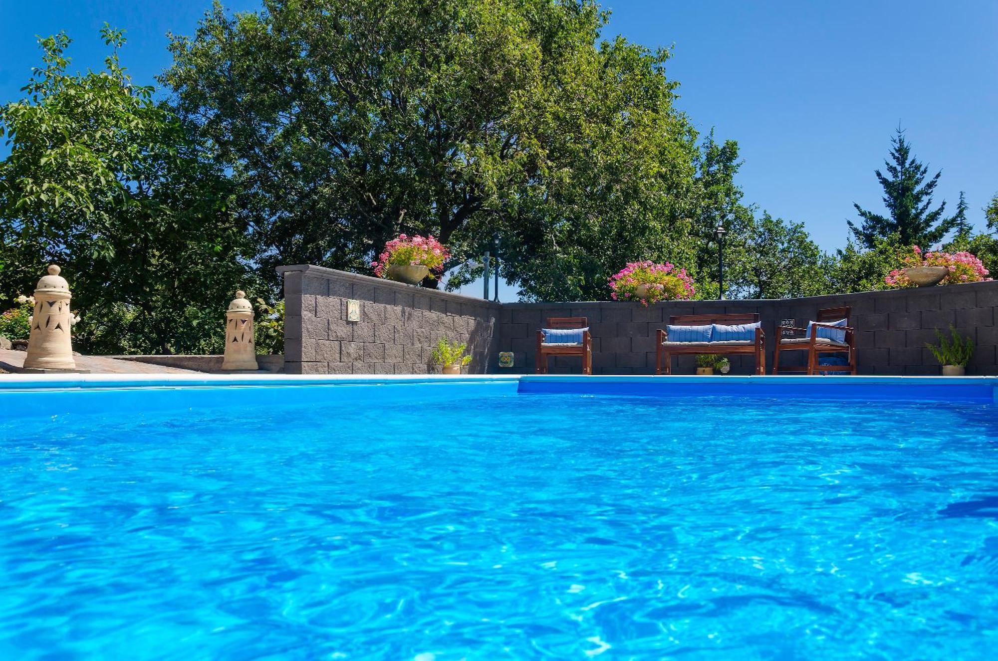 Villa Del Gelso Chalet Nel Parco Delletna Mascali Buitenkant foto